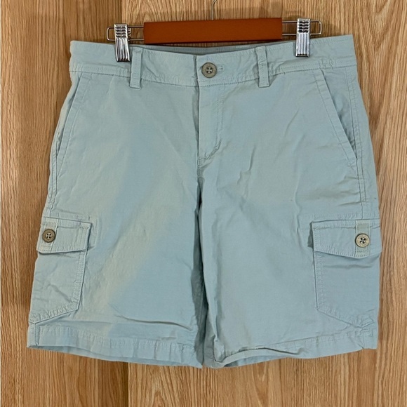 Eddie Bauer Pants - Eddie Bauer Light Mint Green Cargo Shorts